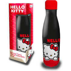 Hello Kitty-juomapullo musta