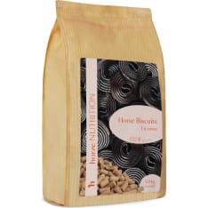 Horze Biscuits Lakritsi 1 kg heppanami