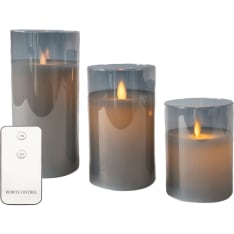Intirilife 3 kpl LED-kynttilä