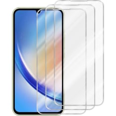 Cadorabo Samsung Galaxy A34 5G 3 kpl karkaistu suojalasi