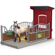 Schleich Farm World Ponybox With Mustang Mare