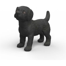 Schleich Musta labradorinnoutaja pentu