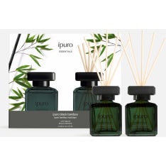 IPURO BLACK BAMBOO ROOM DIFFUSER 2X50ML