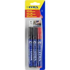 Lyra oblique. 2x mu+1x pun kp felt pen