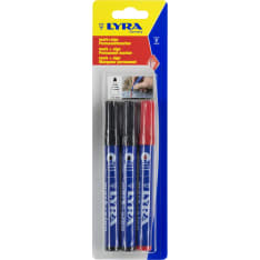 Lyre round 2x mu+1x pun kp felt pen