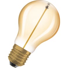 Osram Vintage 1906 Classic A E27 80lm 2700K filament magnetic led lamppu