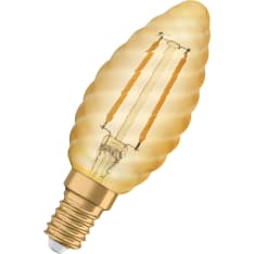 Osram Vintage 1906 Classic BW E14 120lm 2400K filament led lamppu
