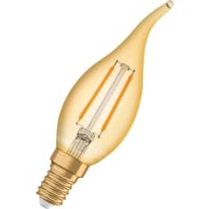 Osram Vintage 1906 Classic BA E14 120lm 2400K filament led lamppu