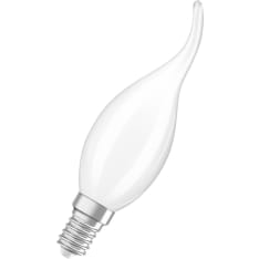 Osram Superstar E14 470lm 2700K himmennettävä liekkilamppu, matta