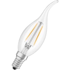 Osram Star E14 250lm 2700K deco lamp, clear