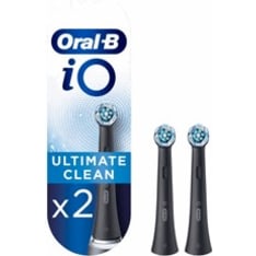 Oral-B iO Ultimate Clean 2 Pcs/box black replacement brush