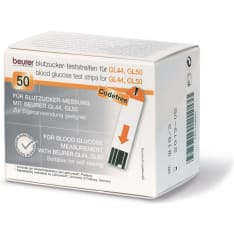 Beurer GL44 / GL50 verensokerimittarin testiliuskat 50 kpl