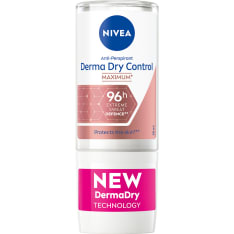 Nivea Derma Dry Control Maximum 50 ml antiperspirantti roll-on
