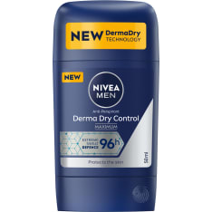 Nivea Men Derma Dry Control Maximum 50 ml antiperspirantti stick