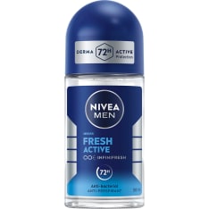 NIVEA MEN 50ml Fresh Active Deo Roll-On -antiperspirant