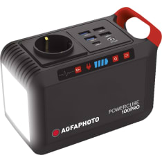 AgfaPhoto Powercube 100 Pro kannettava latausasema