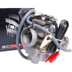 Naraku 24mm, China scooters 4-T 50cc / Kymco 4-T / SYM carburetor, metal cover
