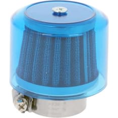 Air-System, Kiinnitys Ø 38mm (Ø 70mm x p. 55mm) sininen ilmansuodatin