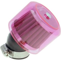 Air-System, Mounting Ø 35mm, 45° (Ø 70mm x d. 55mm) red air filter