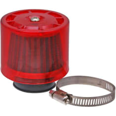 Air-System, Mounting Ø 38mm (Ø 70mm x d. 55mm) red air filter