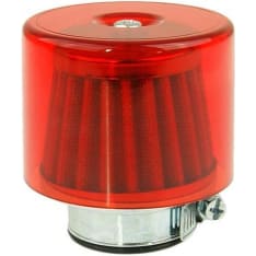 Air-System, Mounting Ø 35mm (Ø 70mm x d. 55mm) red air filter