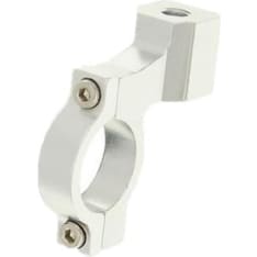 Silver, Ø 22mm bar, M8 mirror mirror universal bracket