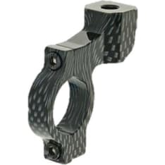 Carbon pattern, Ø 22mm bar, M8 mirror mirror universal bracket