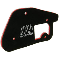 Naraku MBK Booster / Yamaha BWS Minarelli pysty Double Layer ilmansuodatin