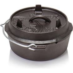 Petromax ft12T 11.5 L flat bottom cast iron pot