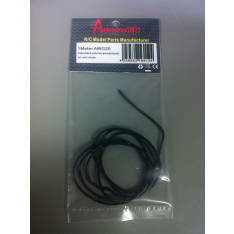 AWG 20 1 m black silicone cable