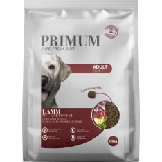 Primum soft lammas & peruna 1,5 kg adult