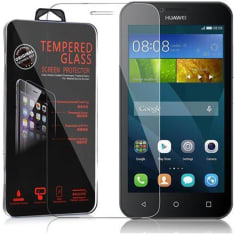 Cadorabo Huawei Y5 2015 / Y5c / Y540 / Y541 / Y520 karkaistu suojalasi