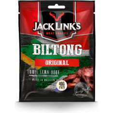 JACK LINK'S BILTONG ORIG 40G KUIVALIHA