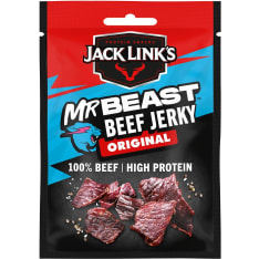 Jack Link's Beef Jerky Original 25 g maustettuja ja kuivattuja naudanlihasuikaleita