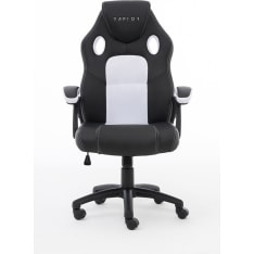 Raptor GS-40 Compact musta/valkoinen pelituoli