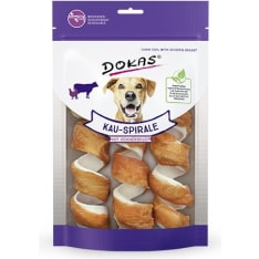 Dokas 100 g 3 pcs dog chew spiral with chicken