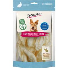 Dokas rabbit ears 70 g dog treat