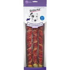 Dokas dog's chew roll meter with duck