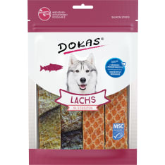 Dokas dog's salmon strips 100 g
