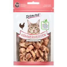 Dokas 15 g freeze-dried chicken heart for cats