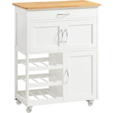 SoBuy FKW45-WN kitchen trolley