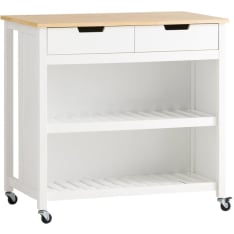 SoBuy FKW74-WN kitchen island trolley