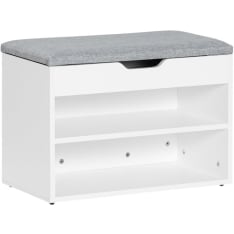 SoBuy FSR25-HG storage bench with shoe rack
