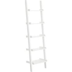 SoBuy FRG17-W valkoinen kapea korkea kirjahylly