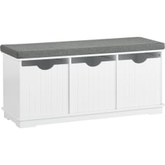 SoBuy FSR30-W storage bench