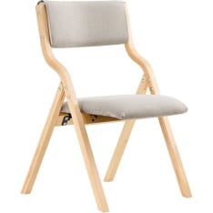 SoBuy FST40-HG taittotuoli tyynyllä