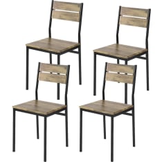 SoBuy FST72-Nx4 vintage baarituoli 4 kpl