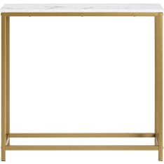 SoBuy FSB29-G narrow marble pattern side table