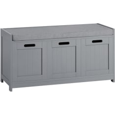 SoBuy FSR80-SG shoe storage bench