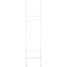 SoBuy KLS07-W telescopic wardrobe organizer